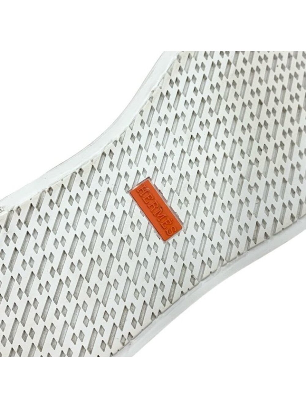 Hermes Daydream Sneakers Shoes Suede Shearling Brown Silver High Cut - Picture 8 of 10